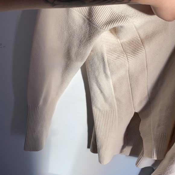 French Connection Cream Cowl Neck Sweater - Picture 7 of 8